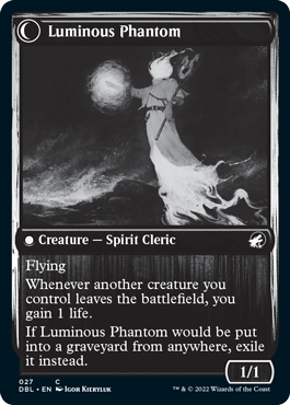 Lunarch Veteran // Luminous Phantom [Innistrad: Double Feature] | Pegasus Games WI