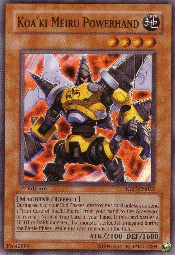 Koa'ki Meiru Powerhand [RGBT-EN022] Super Rare | Pegasus Games WI