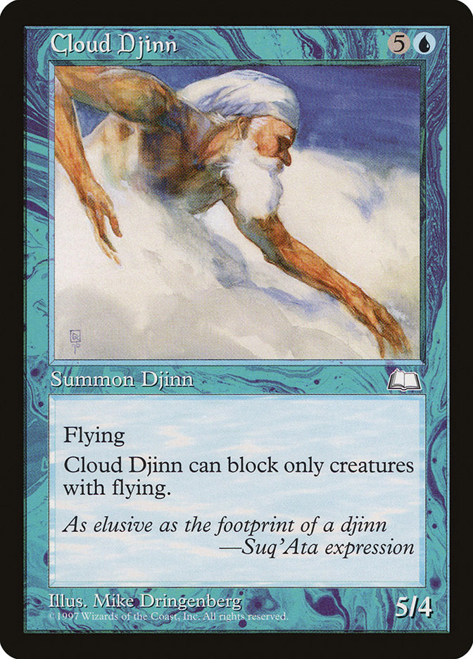 Cloud Djinn [Weatherlight] | Pegasus Games WI