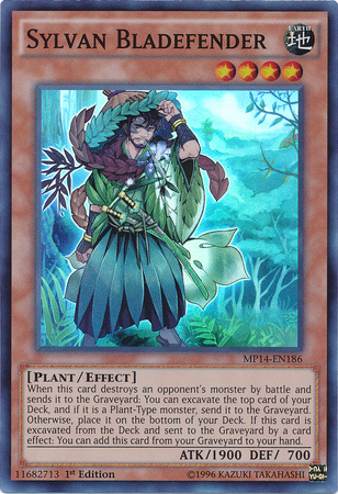 Sylvan Bladefender [MP14-EN186] Super Rare | Pegasus Games WI