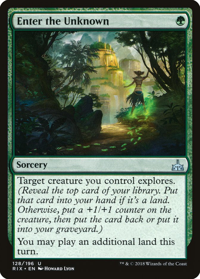 Enter the Unknown [Rivals of Ixalan] | Pegasus Games WI