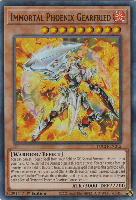 Immortal Phoenix Gearfried [TOCH-EN012] Ultra Rare | Pegasus Games WI