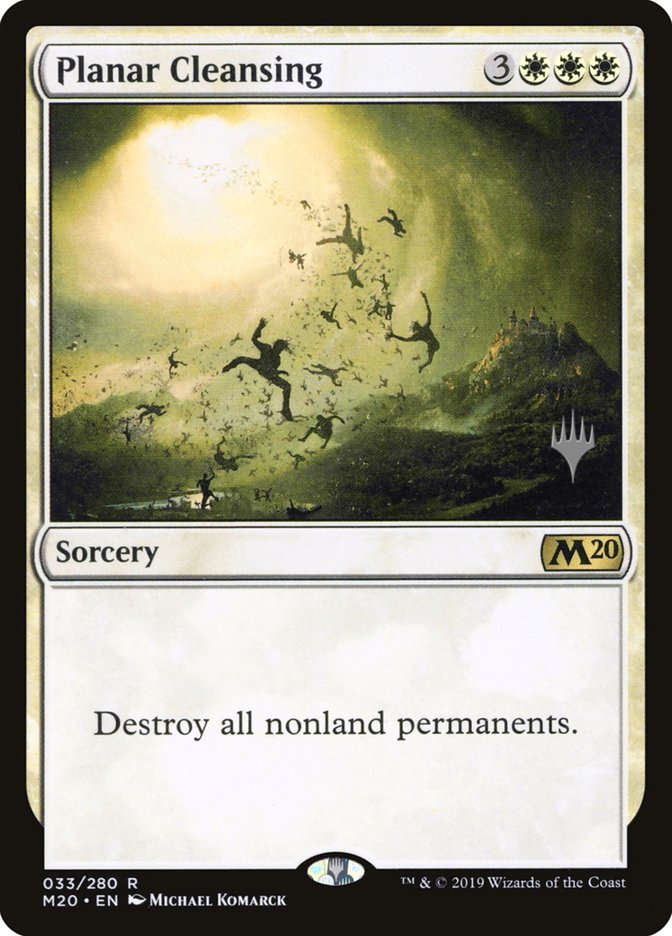 Planar Cleansing (Promo Pack) [Core Set 2020 Promos] | Pegasus Games WI