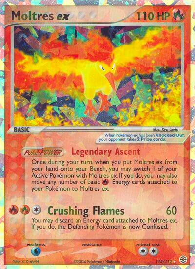 Moltres ex (115/112) [EX: FireRed & LeafGreen] | Pegasus Games WI