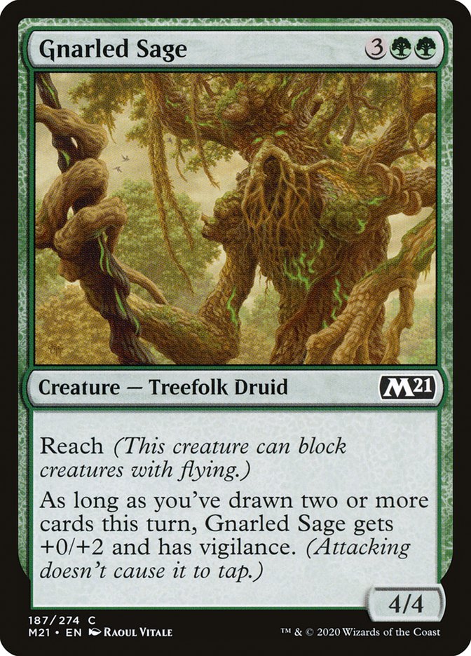 Gnarled Sage [Core Set 2021] | Pegasus Games WI