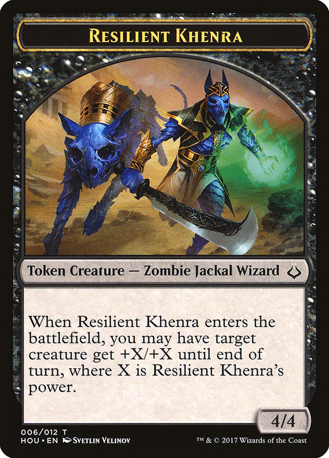 Resilient Khenra Token [Hour of Devastation Tokens] | Pegasus Games WI