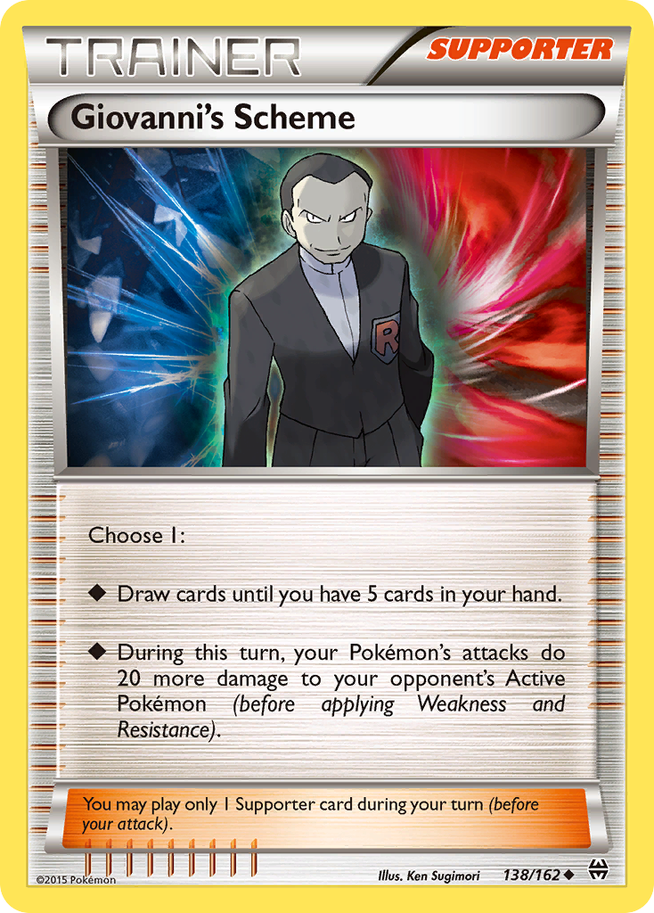 Giovanni's Scheme (138/162) [XY: BREAKthrough] | Pegasus Games WI