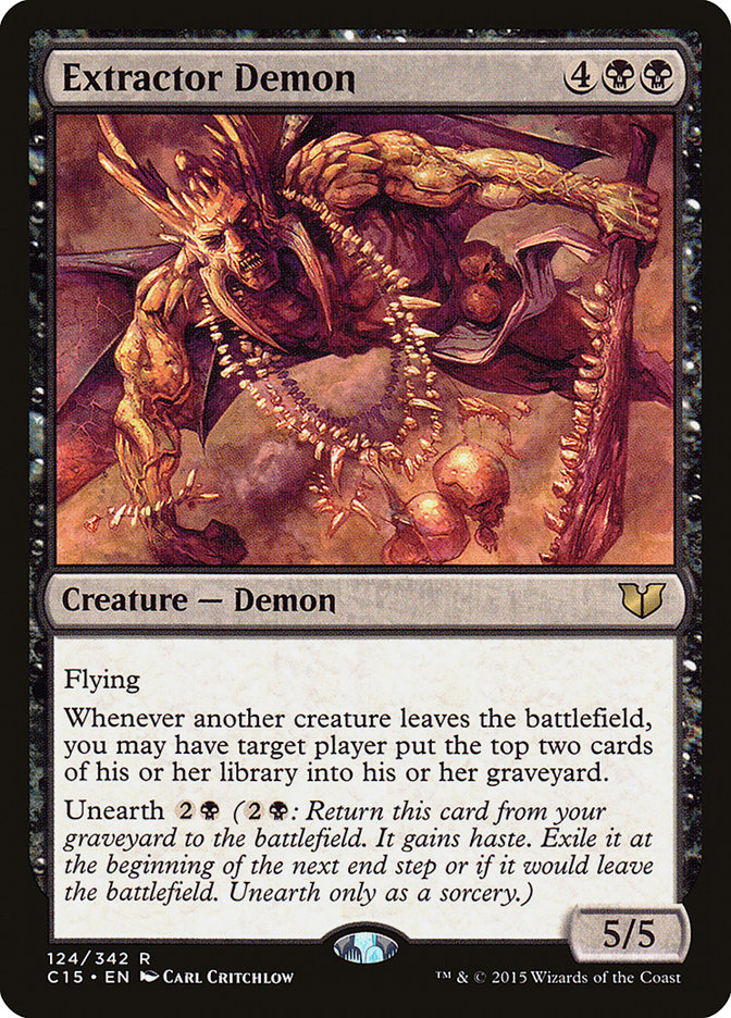 Extractor Demon [Commander 2015] | Pegasus Games WI