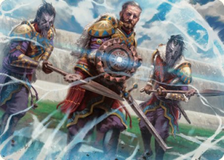 Argivian Phalanx Art Card [Dominaria United Art Series] | Pegasus Games WI