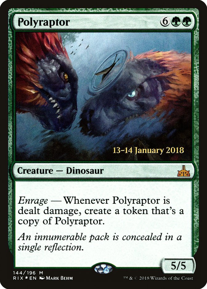 Polyraptor [Rivals of Ixalan Prerelease Promos] | Pegasus Games WI