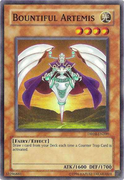 Bountiful Artemis [DR04-EN200] Super Rare | Pegasus Games WI