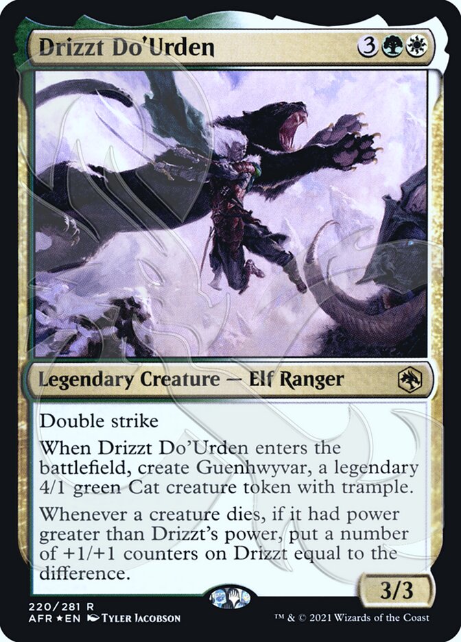 Drizzt Do'Urden (Ampersand Promo) [Dungeons & Dragons: Adventures in the Forgotten Realms Promos] | Pegasus Games WI