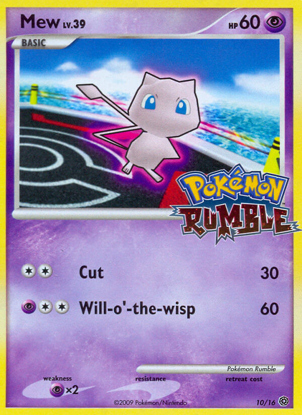 Mew (10/16) [Pokémon Rumble] | Pegasus Games WI