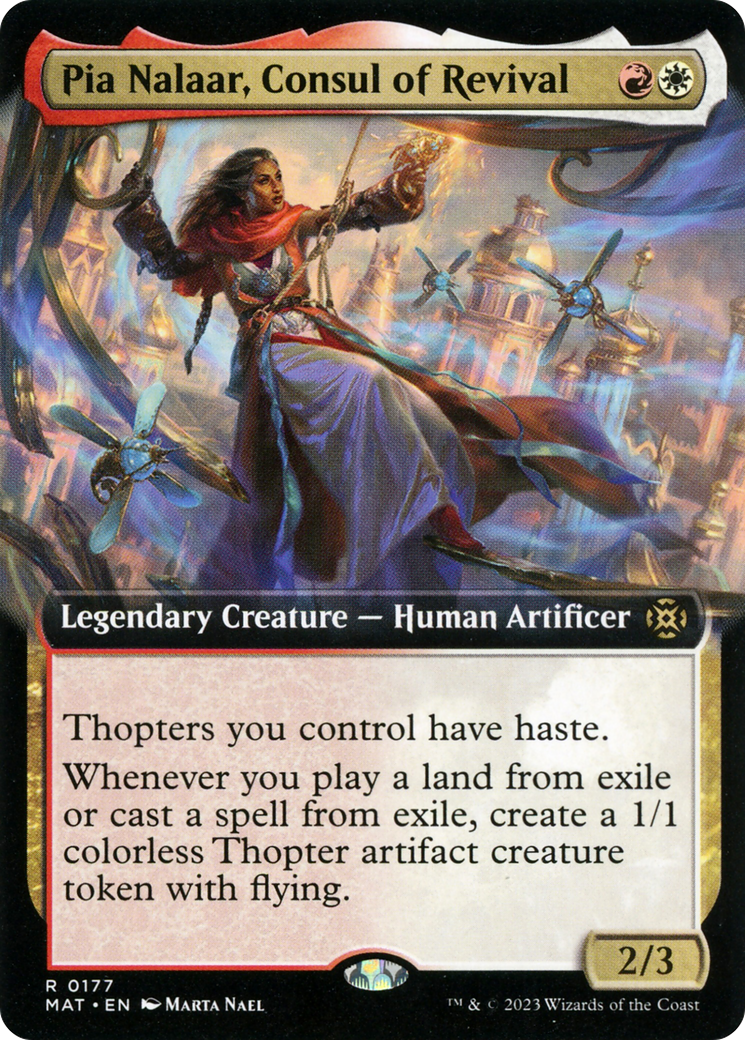 Pia Nalaar, Consul of Revival (Extended Art) [March of the Machine: The Aftermath] | Pegasus Games WI