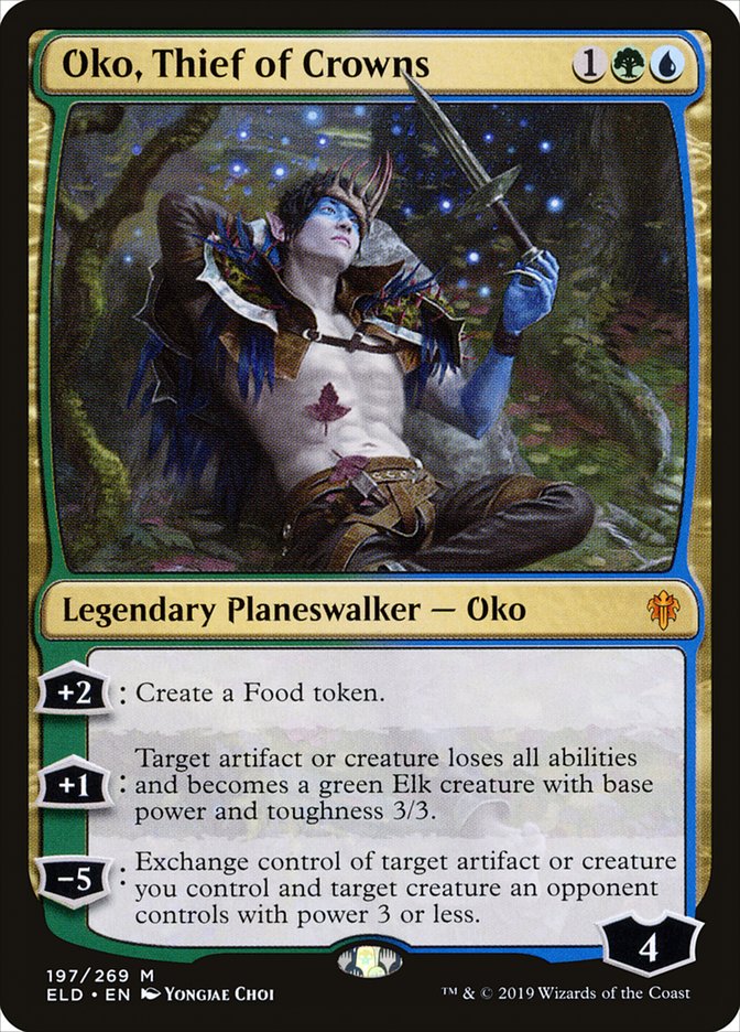 Oko, Thief of Crowns [Throne of Eldraine] | Pegasus Games WI