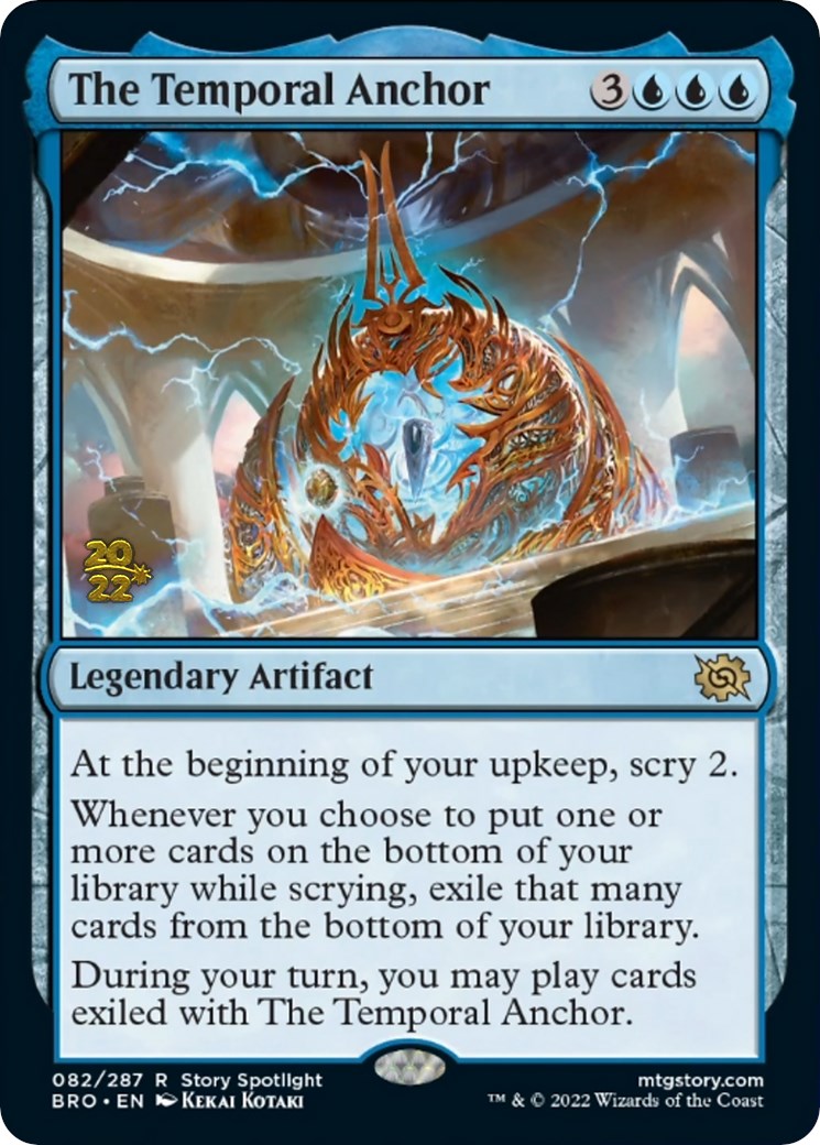 The Temporal Anchor [The Brothers' War Prerelease Promos] | Pegasus Games WI