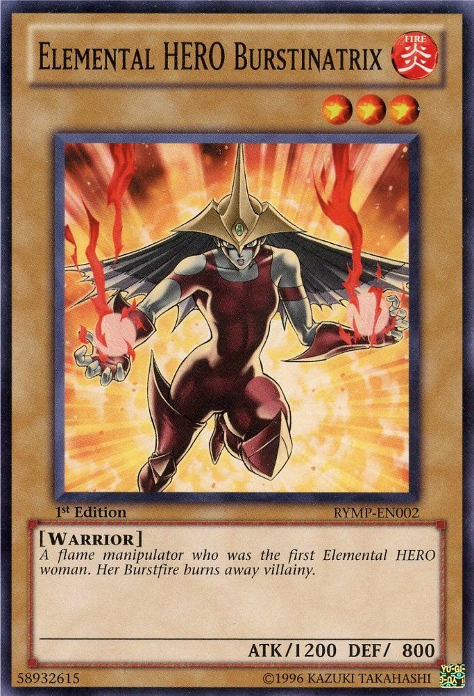 Elemental HERO Burstinatrix [RYMP-EN002] Common | Pegasus Games WI