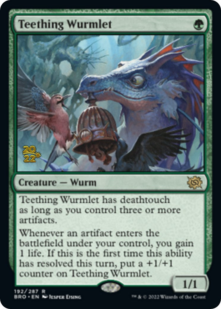 Teething Wurmlet [The Brothers' War Prerelease Promos] | Pegasus Games WI