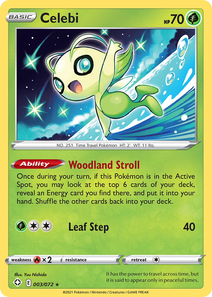 Celebi (003/072) [Sword & Shield: Shining Fates] | Pegasus Games WI