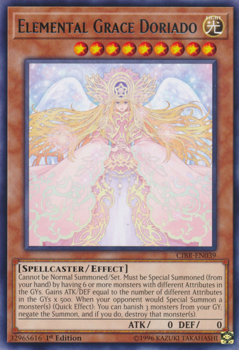 Elemental Grace Doriado [CIBR-EN039] Rare | Pegasus Games WI