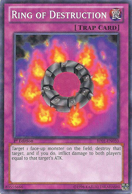 Ring of Destruction [BP01-EN050] Rare | Pegasus Games WI