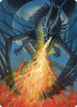 Balefire Dragon Art Card [Commander Masters Art Series] | Pegasus Games WI