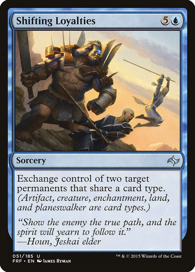 Shifting Loyalties [Fate Reforged] | Pegasus Games WI