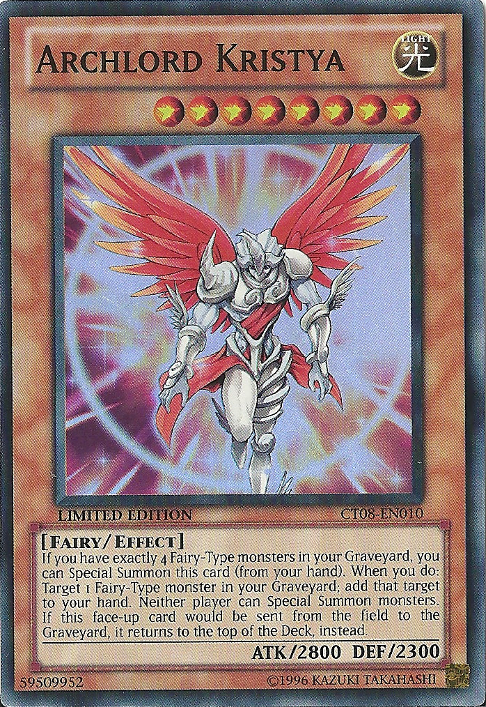 Archlord Kristya [CT08-EN010] Super Rare | Pegasus Games WI