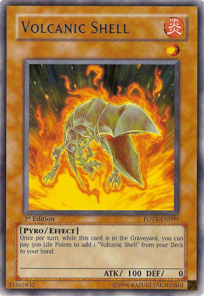 Volcanic Shell [FOTB-EN009] Rare | Pegasus Games WI