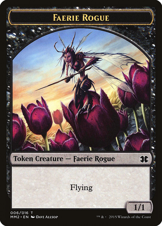 Faerie Rogue Token [Modern Masters 2015 Tokens] | Pegasus Games WI