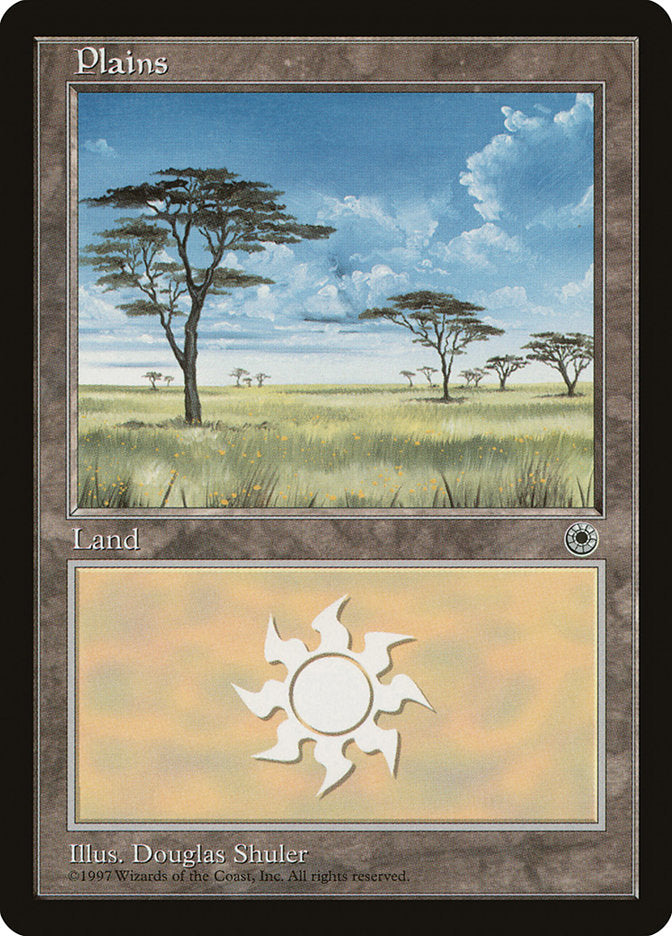 Plains (Yellow Flowers in Grass / No Clouds at Top Center) [Portal] | Pegasus Games WI