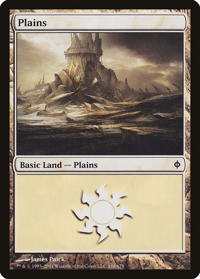 Plains (166) [New Phyrexia] | Pegasus Games WI