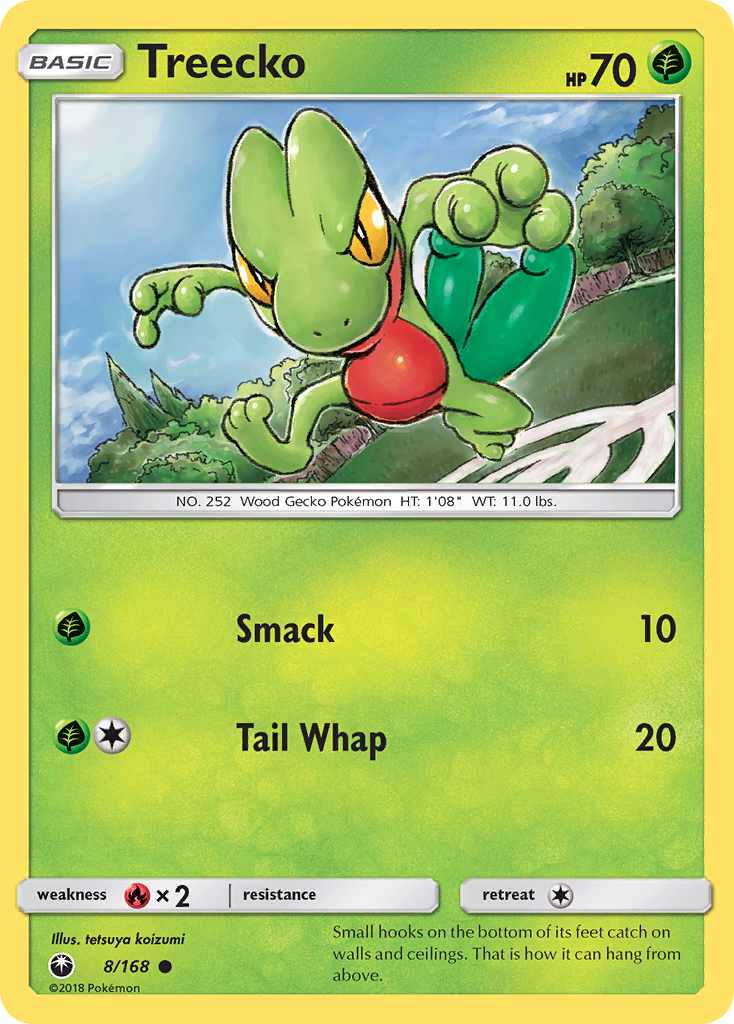 Treecko (8/168) [Sun & Moon: Celestial Storm] | Pegasus Games WI