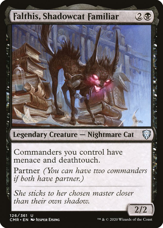 Falthis, Shadowcat Familiar [Commander Legends] | Pegasus Games WI