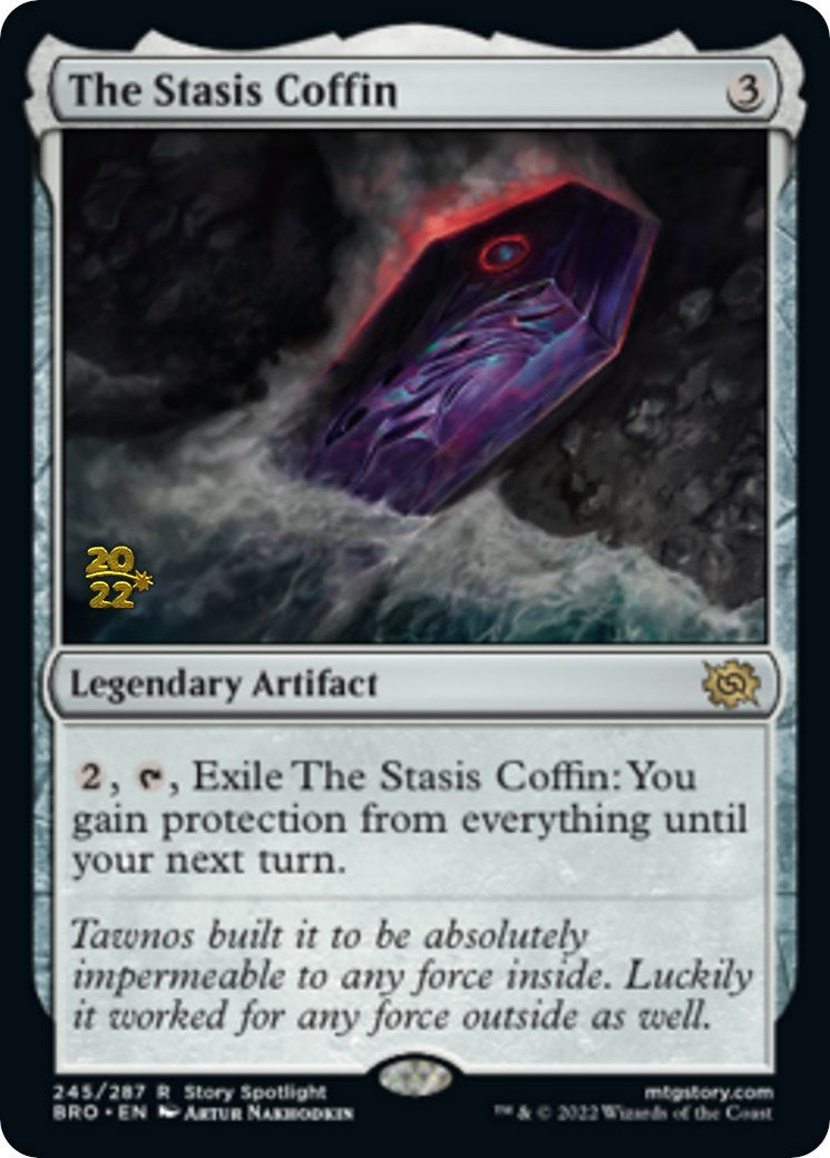 The Stasis Coffin [The Brothers' War Prerelease Promos] | Pegasus Games WI