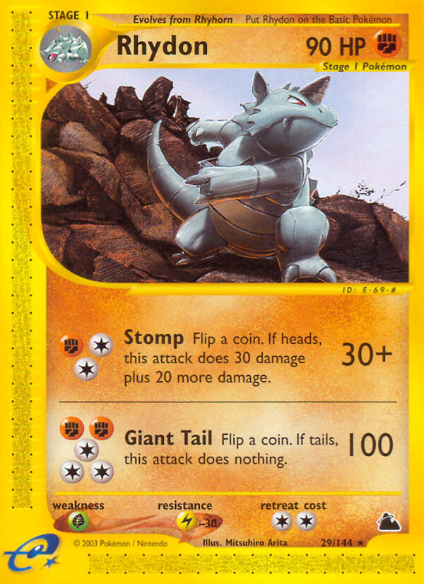 Rhydon (29/144) [Skyridge] | Pegasus Games WI