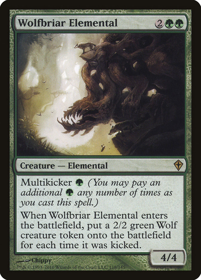 Wolfbriar Elemental [Worldwake] | Pegasus Games WI