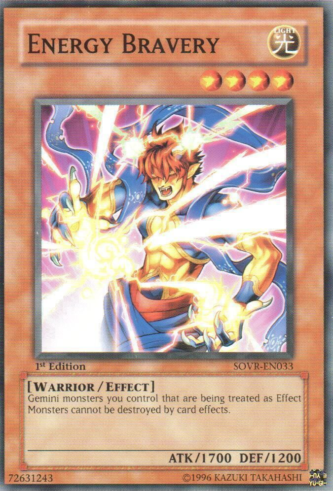 Energy Bravery [SOVR-EN033] Common | Pegasus Games WI