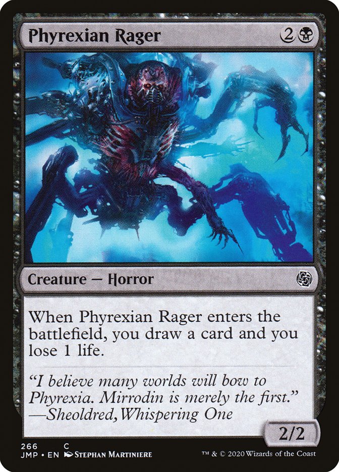 Phyrexian Rager [Jumpstart] | Pegasus Games WI