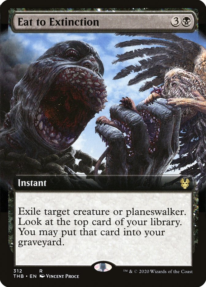 Eat to Extinction (Extended Art) [Theros Beyond Death] | Pegasus Games WI