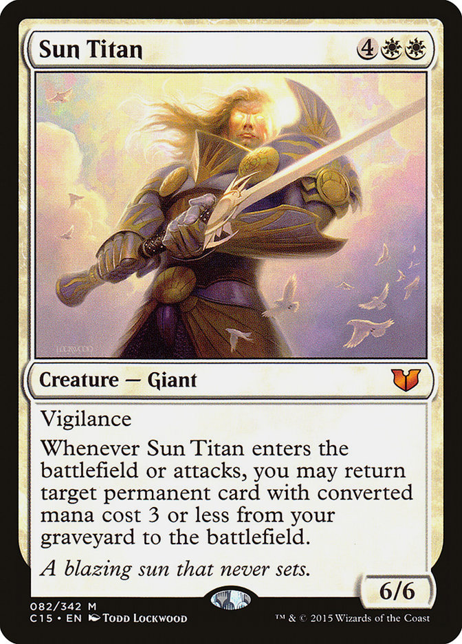 Sun Titan [Commander 2015] | Pegasus Games WI