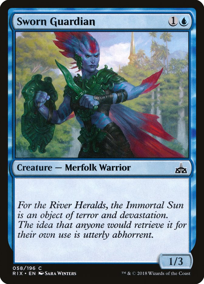 Sworn Guardian [Rivals of Ixalan] | Pegasus Games WI