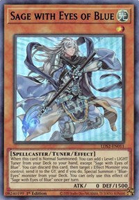 Sage with Eyes of Blue (Blue) [LDS2-EN011] Ultra Rare | Pegasus Games WI