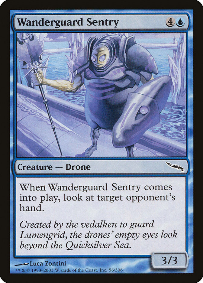 Wanderguard Sentry [Mirrodin] | Pegasus Games WI