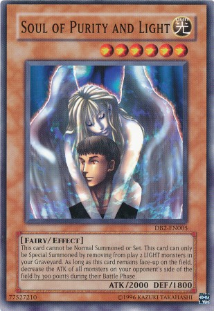 Soul of Purity and Light [DB2-EN005] Common | Pegasus Games WI