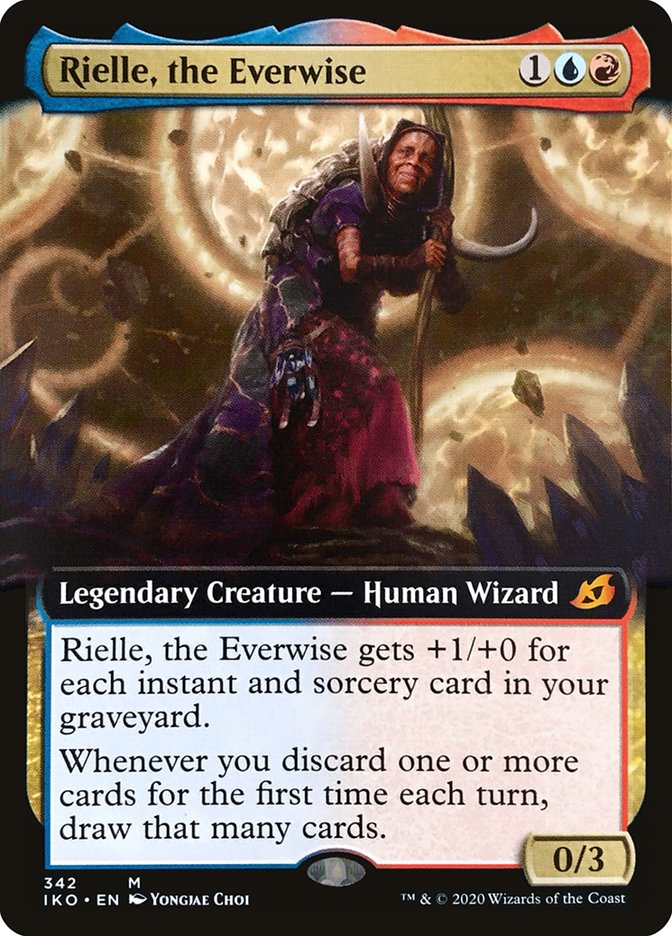 Rielle, the Everwise (Extended Art) [Ikoria: Lair of Behemoths] | Pegasus Games WI