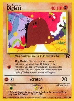 Diglett (52/82) [Team Rocket Unlimited] | Pegasus Games WI