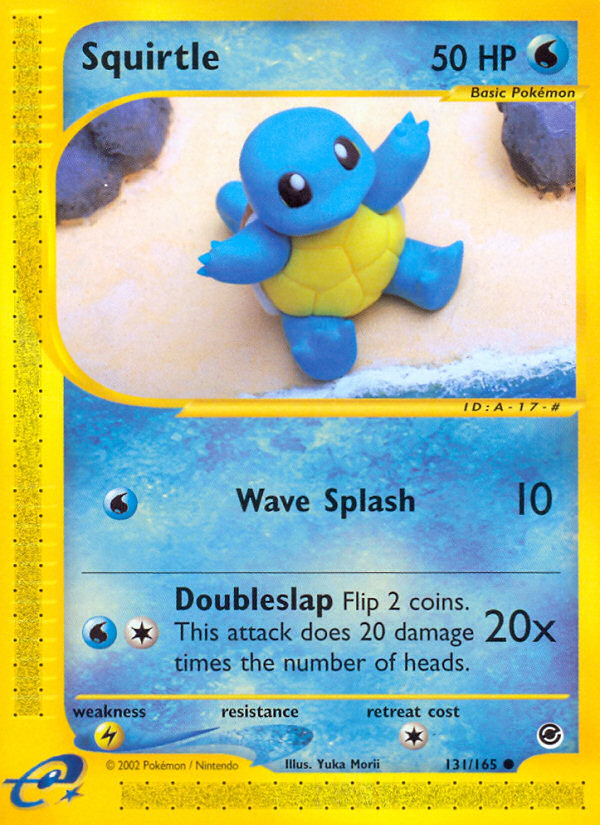 Squirtle (131/165) [Expedition: Base Set] | Pegasus Games WI