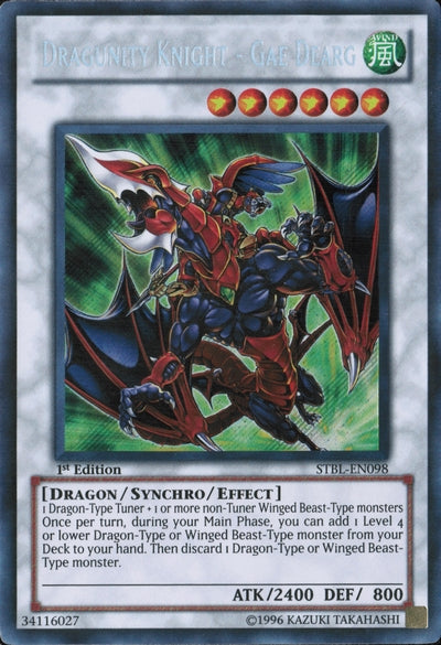 Dragunity Knight - Gae Dearg [STBL-EN098] Secret Rare | Pegasus Games WI