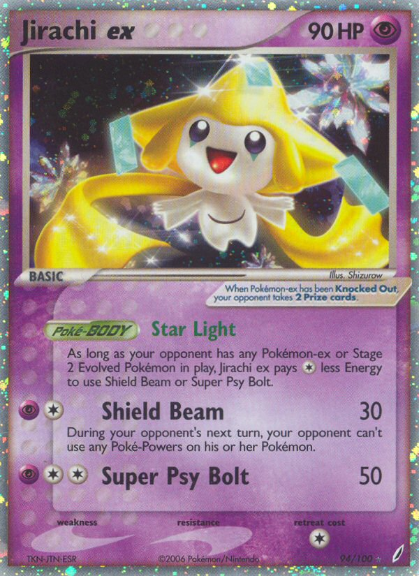 Jirachi ex (94/100) [EX: Crystal Guardians] | Pegasus Games WI